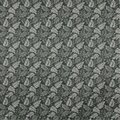 Fine-Line 54 in. Wide Black- Leaf Floral Heavy Duty Crypton Commercial Grade Upholstery Fabric, Black, 54 in. FI2933962